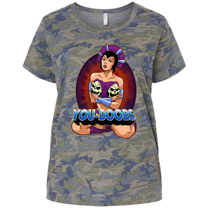 Ladies Curvy Jersey - TYRVNN17 - Vintage Camo - 5