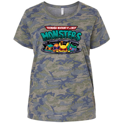 Ladies Curvy Jersey - 5Z72GRTS - Vintage Camo - 5