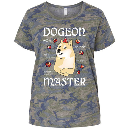 Ladies Curvy Jersey - BF1J4V67 - Vintage Camo - 5