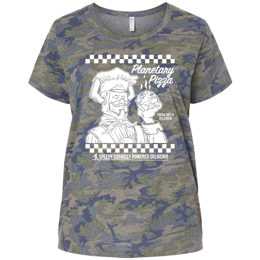 Ladies Curvy Jersey - JWL2XSQ4 - Vintage Camo - 5