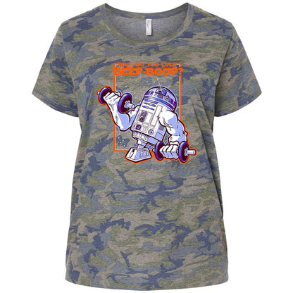 Ladies Curvy Jersey - PNYLBPNC - Vintage Camo - 5