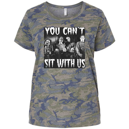 Ladies Curvy Jersey - U73TETE8 - Vintage Camo - 5