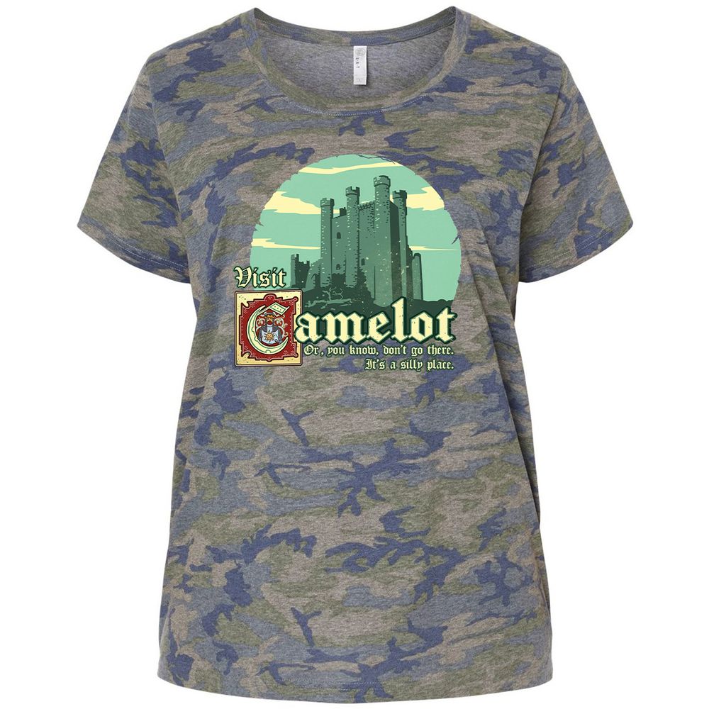 Ladies Curvy Jersey - 2TYKUMEQ - Vintage Camo - 5