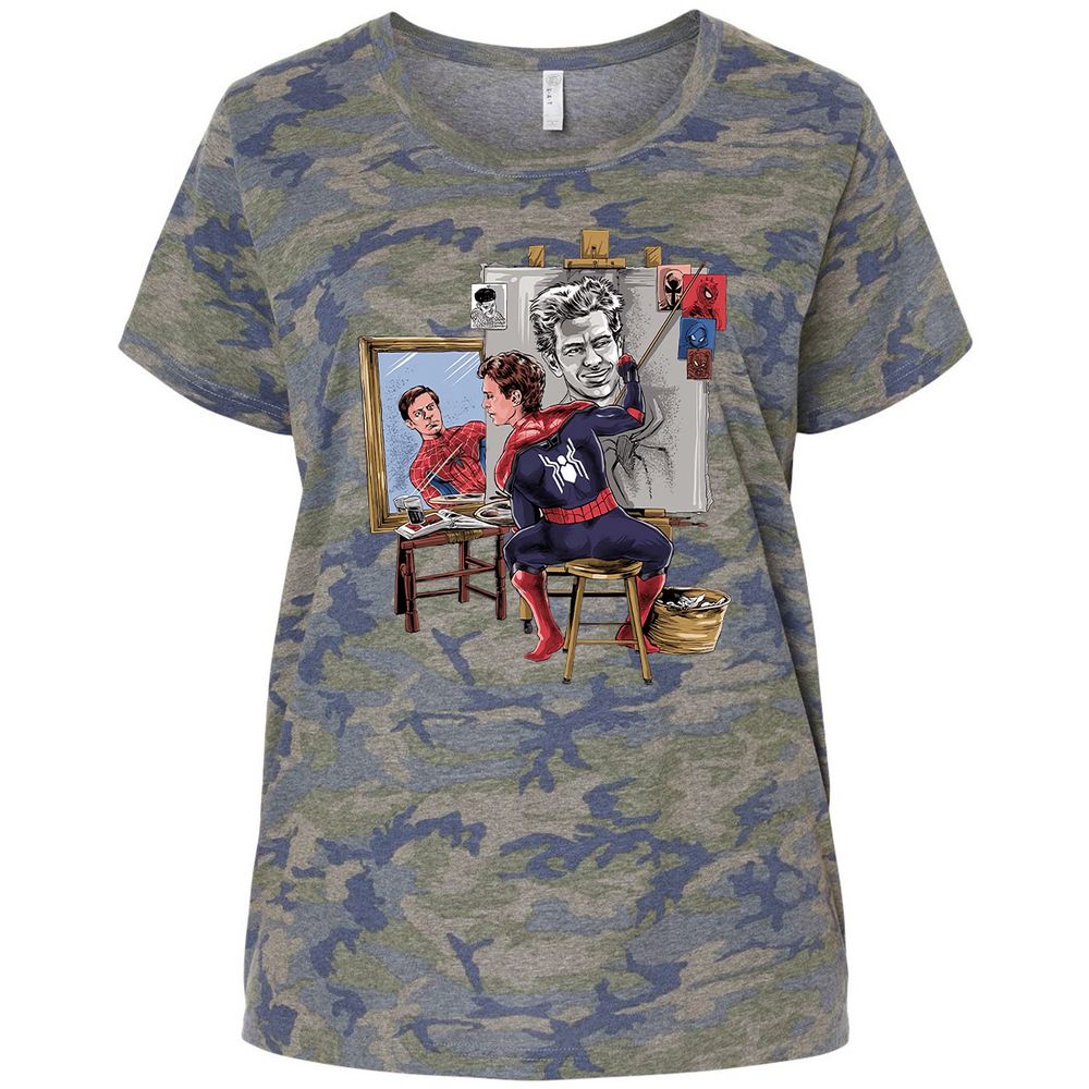 Ladies Curvy Jersey - 5Z6HKYEN - Vintage Camo - 5