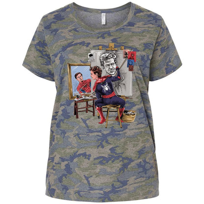 Ladies Curvy Jersey - 5Z6HKYEN - Vintage Camo - 5