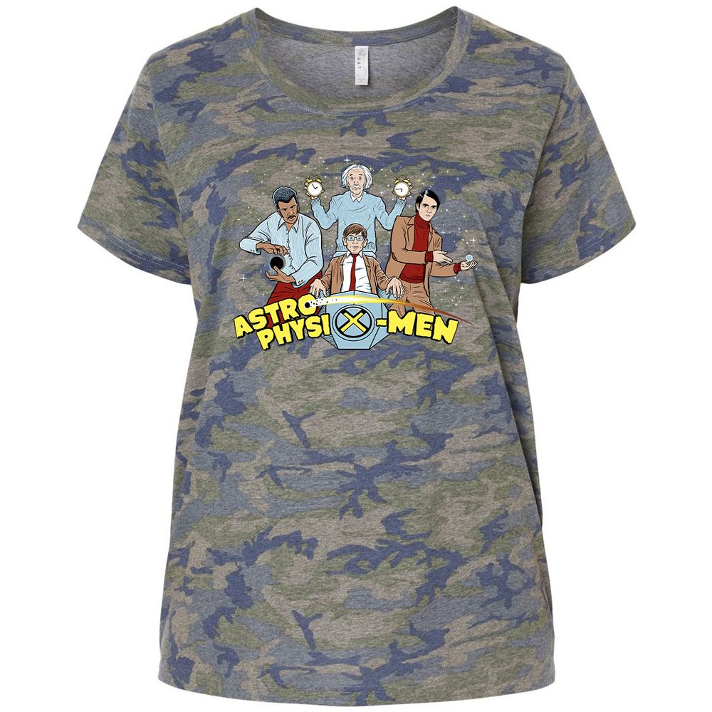 Ladies Curvy Jersey - 9ZZWANBG - Vintage Camo - 5