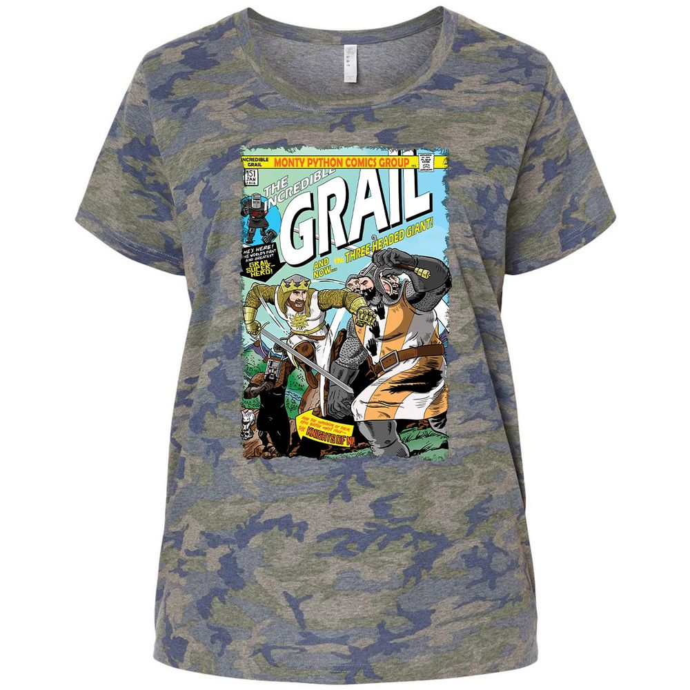 Ladies Curvy Jersey - AASFXSB8 - Vintage Camo - 5