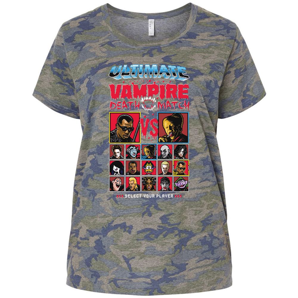 Ladies Curvy Jersey - K1FLLAD8 - Vintage Camo - 5