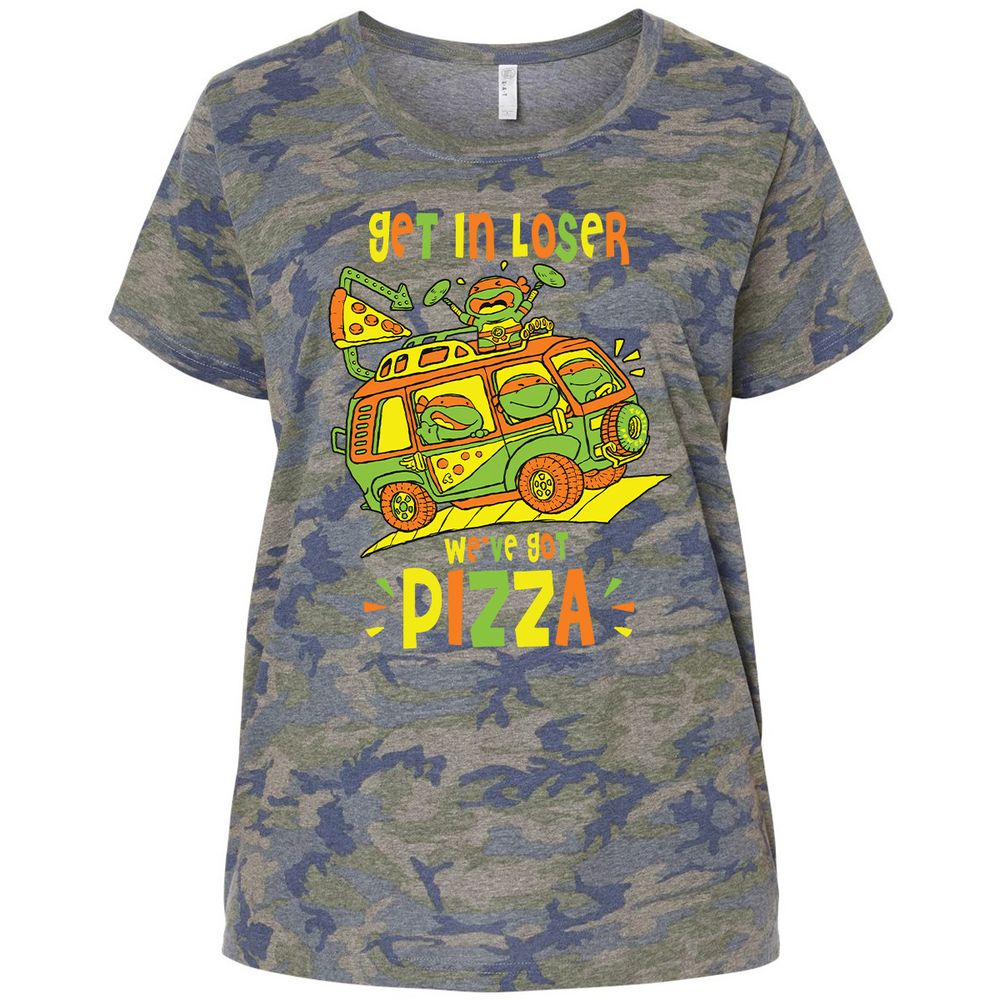 Ladies Curvy Jersey - 727K8CNB - Vintage Camo - 5