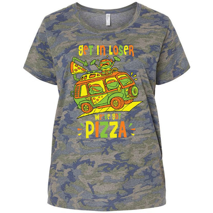 Ladies Curvy Jersey - 727K8CNB - Vintage Camo - 5