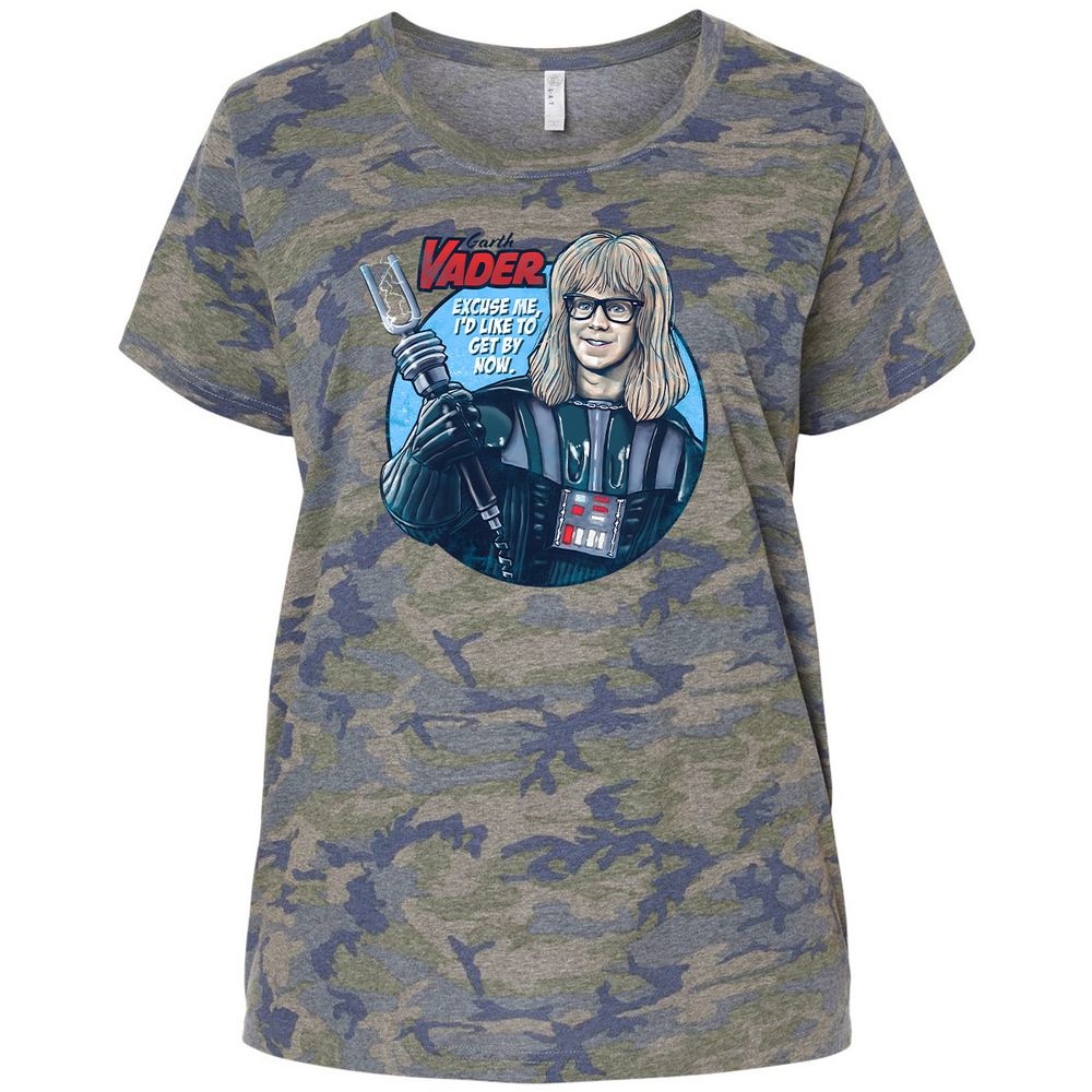 Ladies Curvy Jersey - S68ZY563 - Vintage Camo - 5