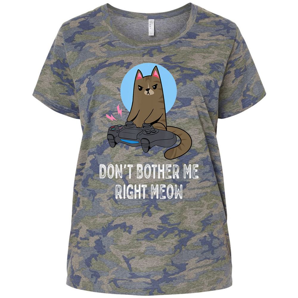 Ladies Curvy Jersey - D62G4C2W - Vintage Camo - 5