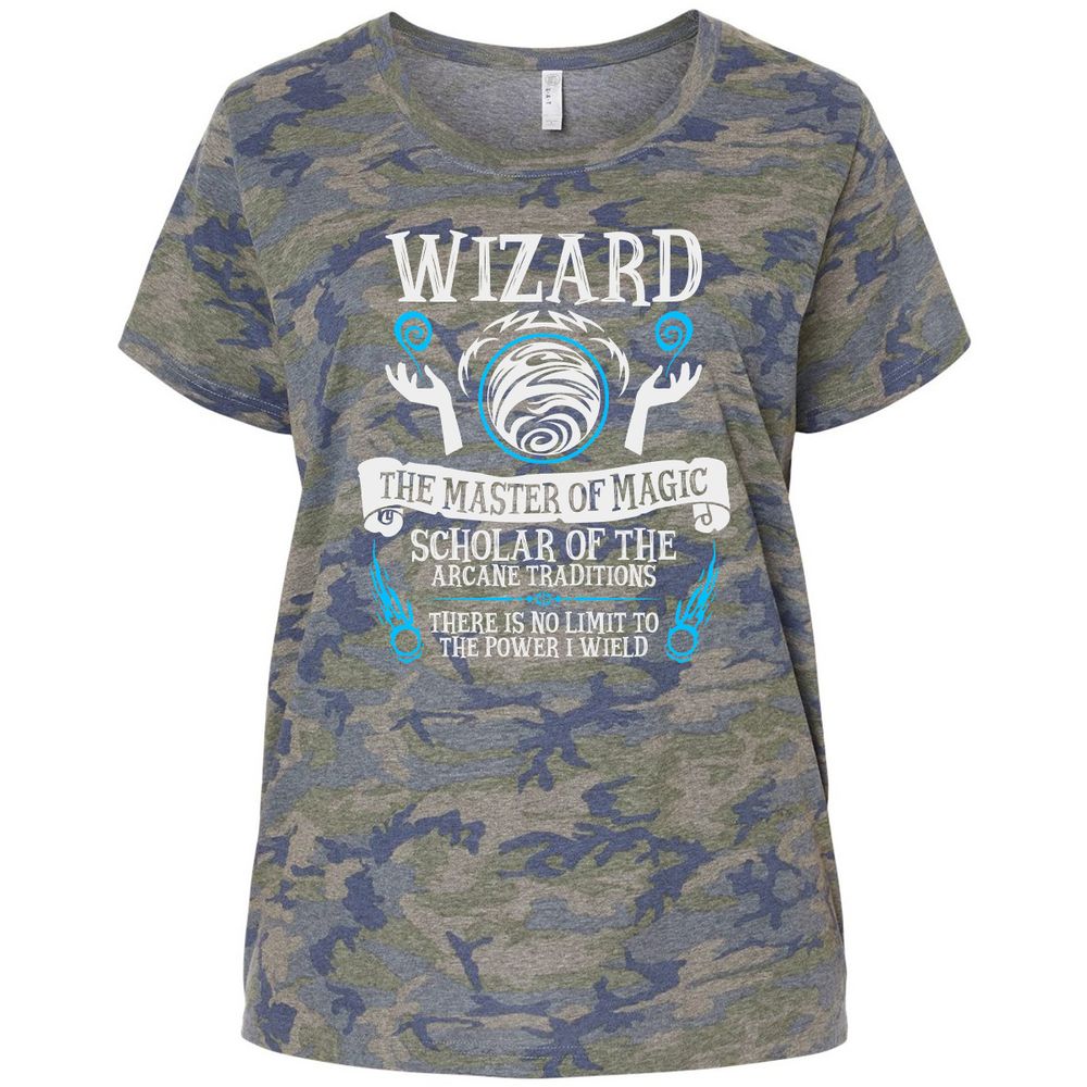 Ladies Curvy Jersey - MM8DFB8N - Vintage Camo - 5