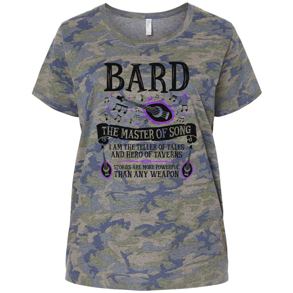 Ladies Curvy Jersey - SV1UA5KC - Vintage Camo - 5