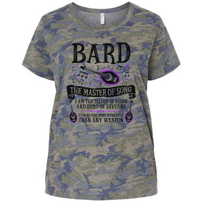 Ladies Curvy Jersey - SV1UA5KC - Vintage Camo - 5