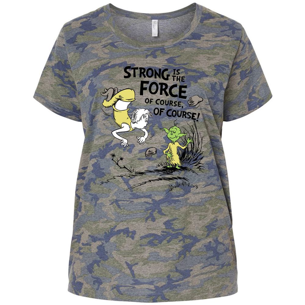 Ladies Curvy Jersey - ZMT1KLYQ - Vintage Camo - 5