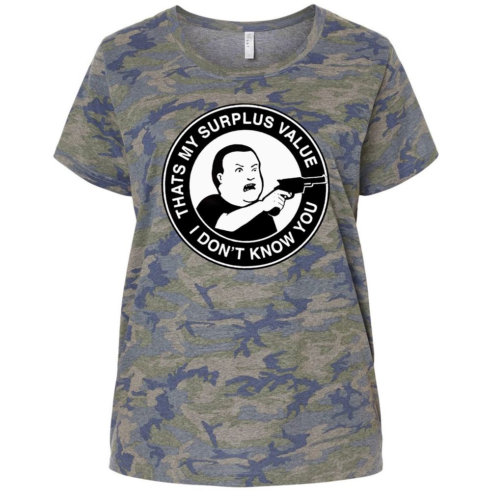 Ladies Curvy Jersey - 2LK86HTK - Vintage Camo - 5