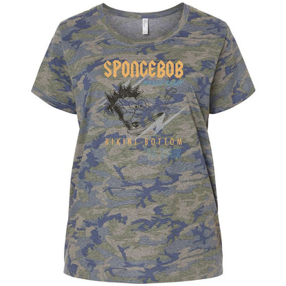 Ladies Curvy Jersey - YM844943 - Vintage Camo - 5