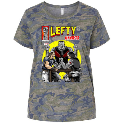 Ladies Curvy Jersey - 7EWESBY4 - Vintage Camo - 5