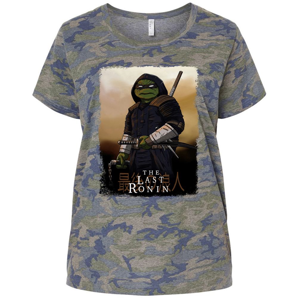 Ladies Curvy Jersey - 9YM85N5A - Vintage Camo - 5