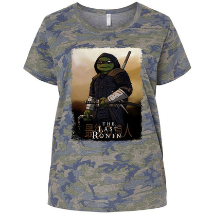 Ladies Curvy Jersey - 9YM85N5A - Vintage Camo - 5