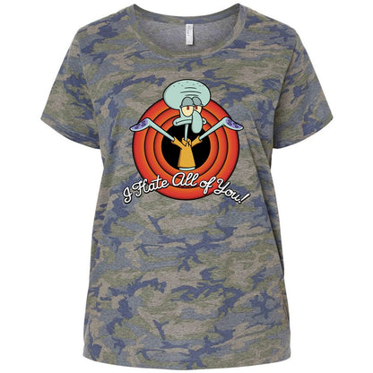 Ladies Curvy Jersey - FYP8B468 - Vintage Camo - 5