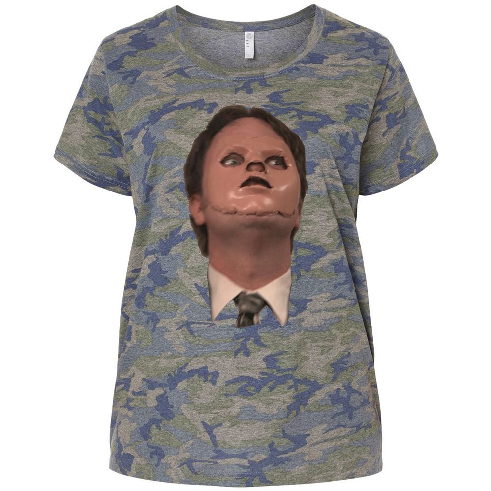 Ladies Curvy Jersey - SF9MPSM2 - Vintage Camo - 5