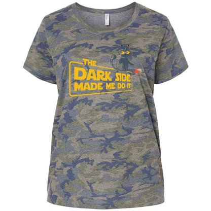 Ladies Curvy Jersey - HKEG4ZPH - Vintage Camo - 5