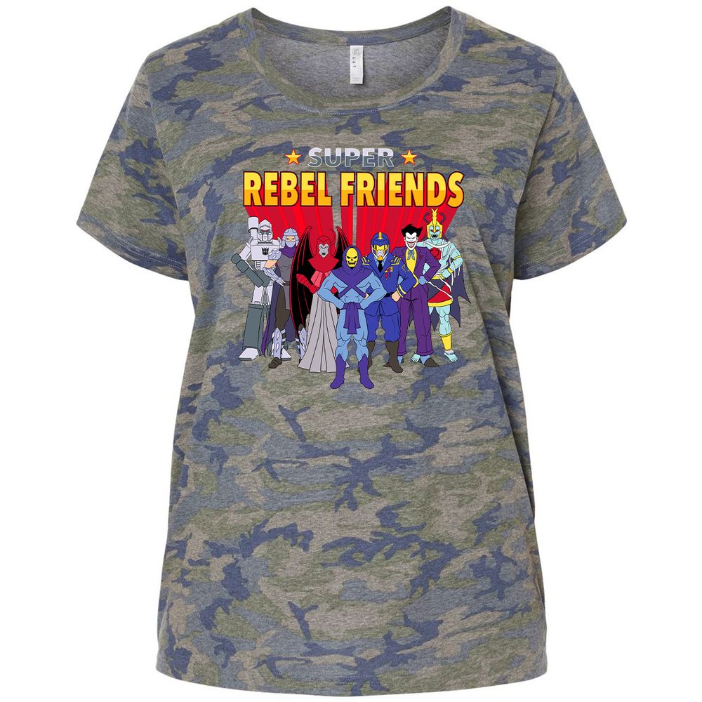 Ladies Curvy Jersey - H24S38JP - Vintage Camo - 5