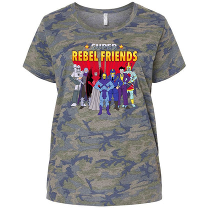 Ladies Curvy Jersey - H24S38JP - Vintage Camo - 5