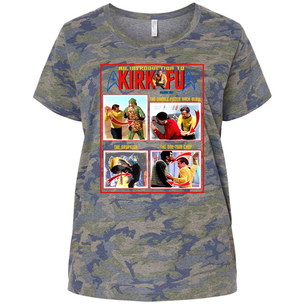 Ladies Curvy Jersey - SBMWA3QP - Vintage Camo - 5