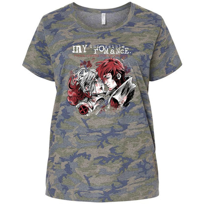 Ladies Curvy Jersey - EVLXEFR2 - Vintage Camo - 5