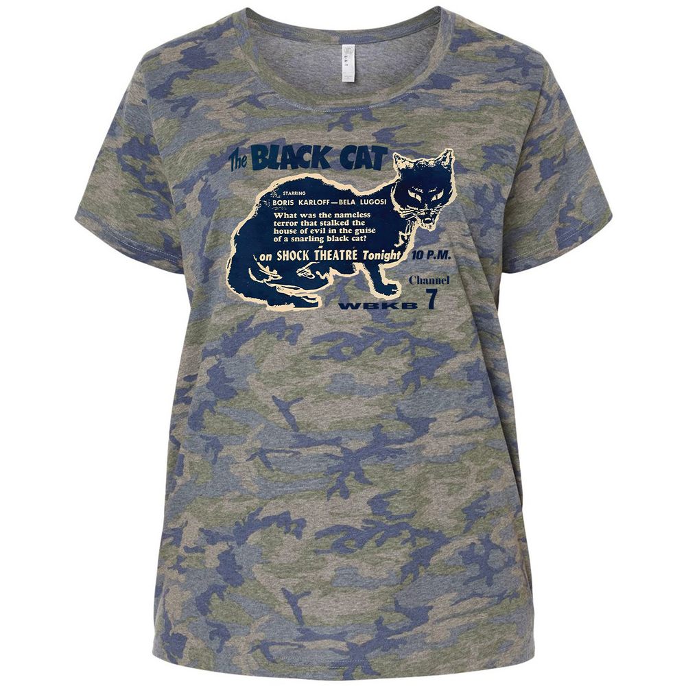 Ladies Curvy Jersey - SFL1XUJW - Vintage Camo - 5