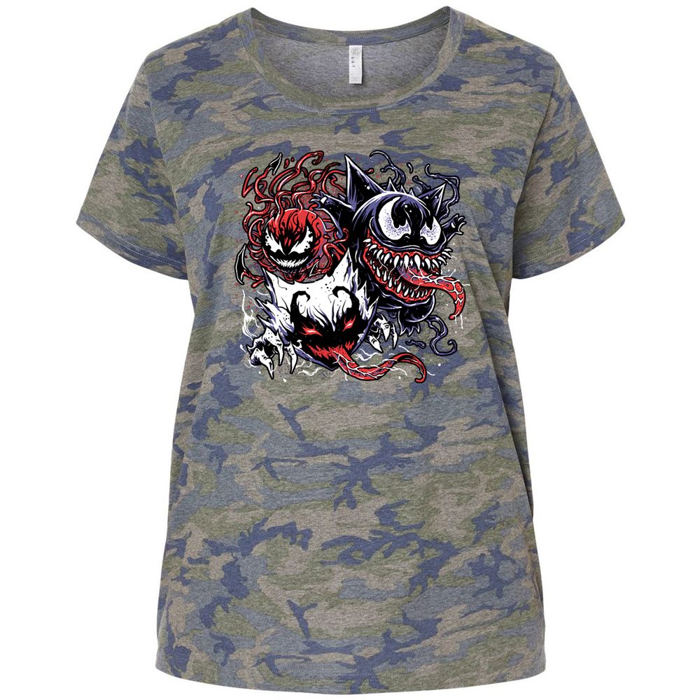 Ladies Curvy Jersey - R6PHEY3E - Vintage Camo - 5