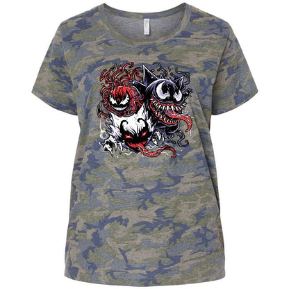 Ladies Curvy Jersey - R6PHEY3E - Vintage Camo - 5