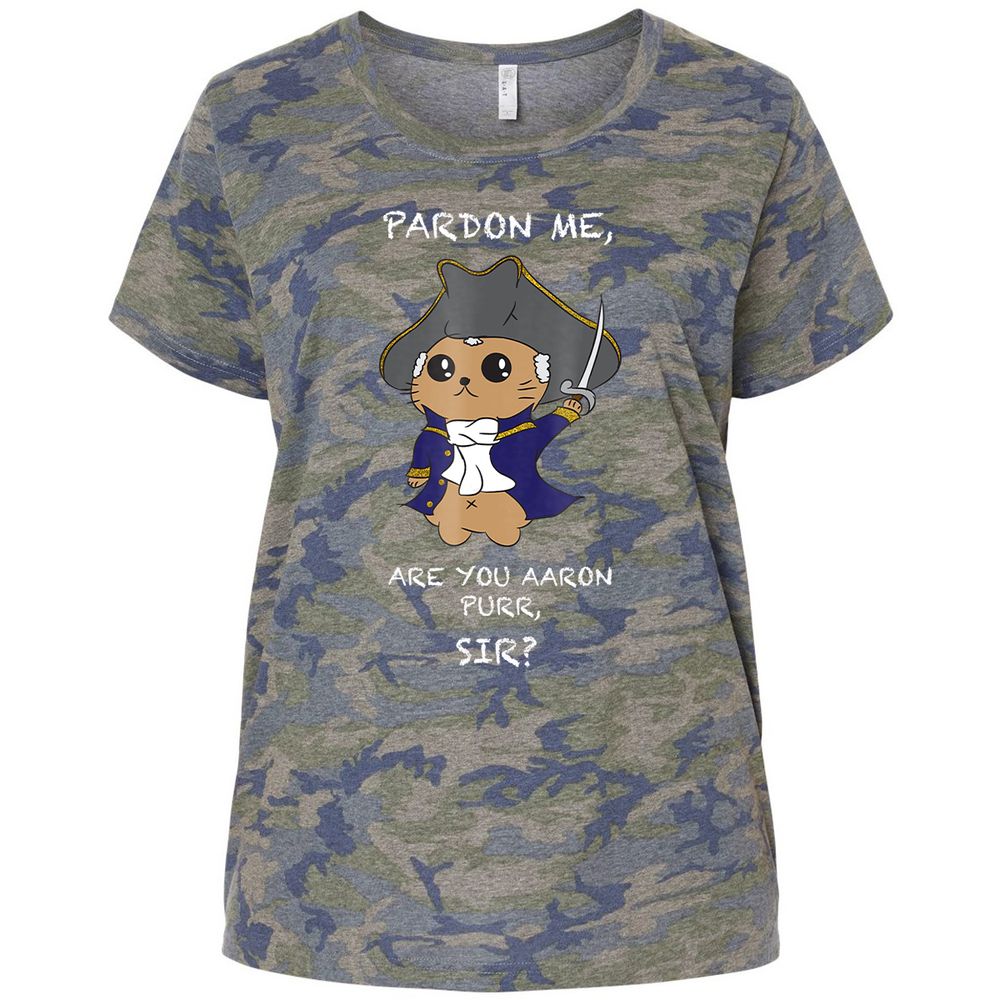 Ladies Curvy Jersey - PTQF89PL - Vintage Camo - 5