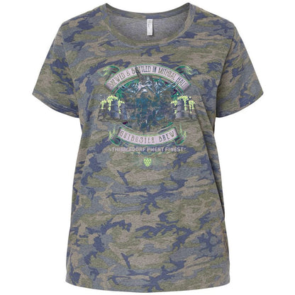 Ladies Curvy Jersey - 9DDEZPYS - Vintage Camo - 5