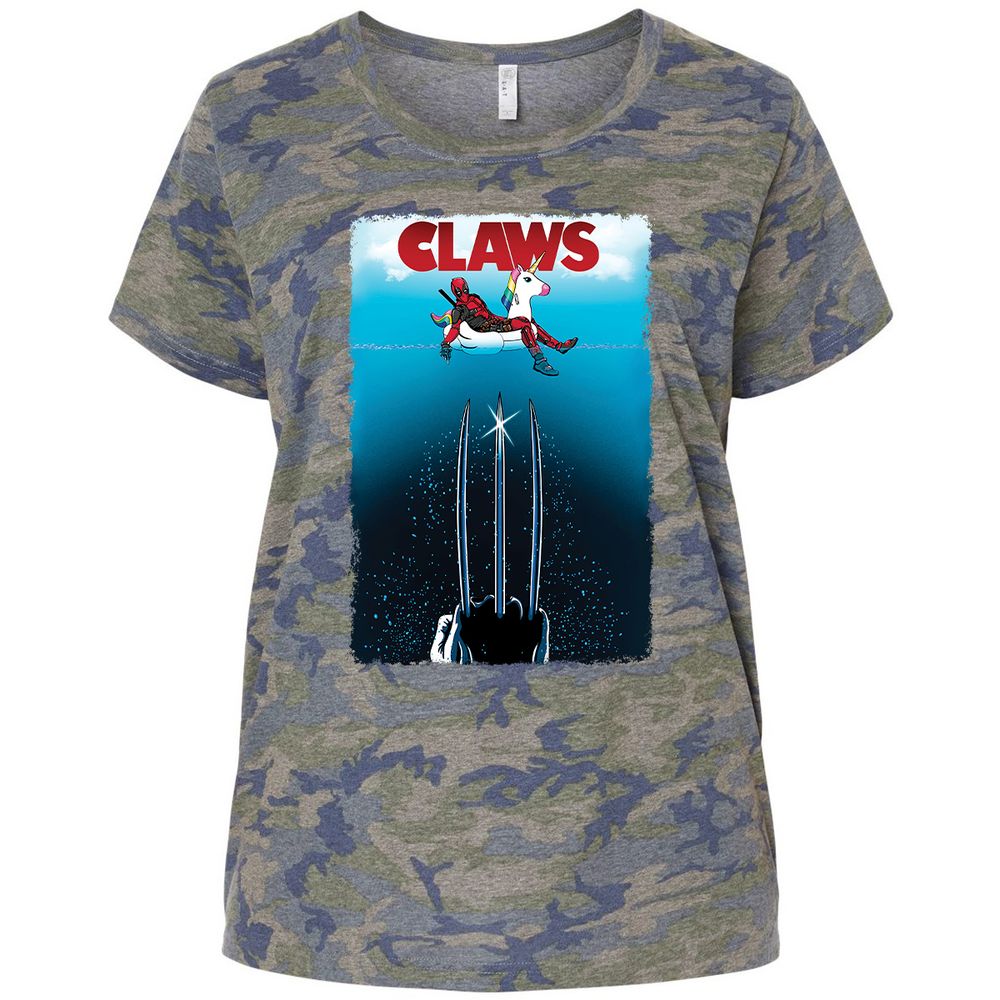 Ladies Curvy Jersey - DYVB3PNZ - Vintage Camo - 5