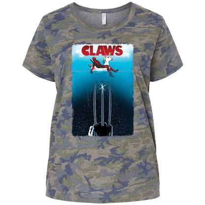 Ladies Curvy Jersey - DYVB3PNZ - Vintage Camo - 5