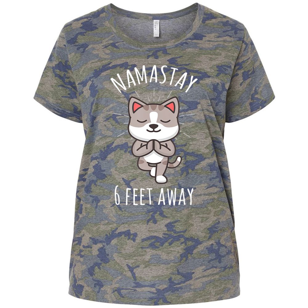 Ladies Curvy Jersey - R5VEDFLC - Vintage Camo - 5