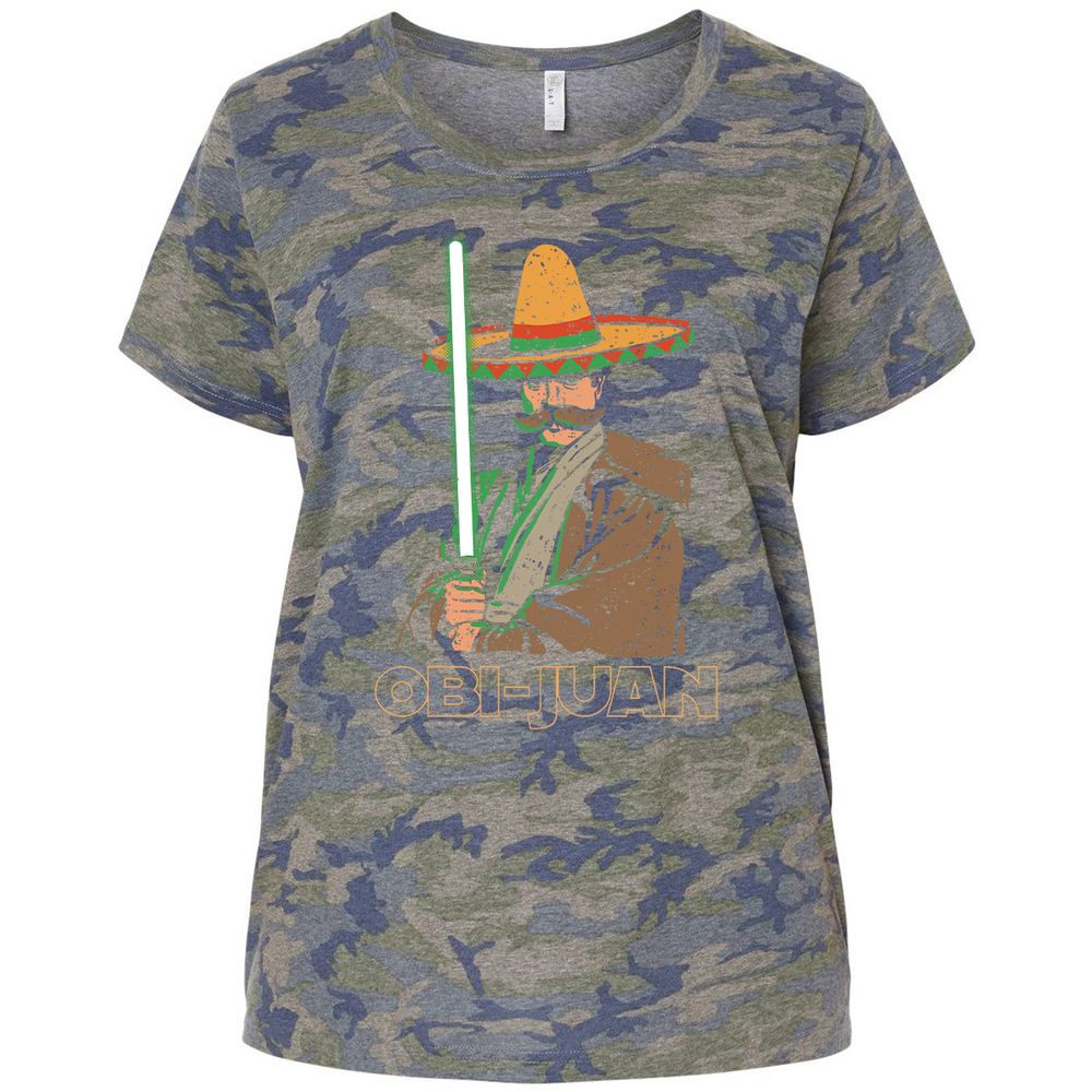 Ladies Curvy Jersey - KF74BVYC - Vintage Camo - 5