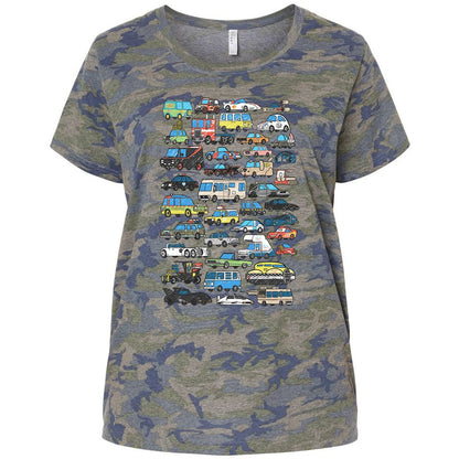 Ladies Curvy Jersey - ZN5178ZT - Vintage Camo - 5