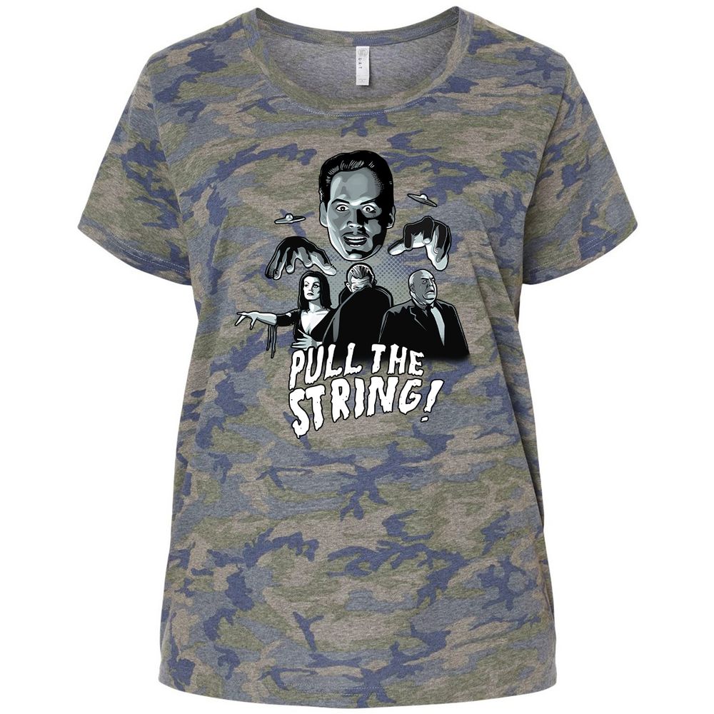 Ladies Curvy Jersey - J7RY47G8 - Vintage Camo - 5