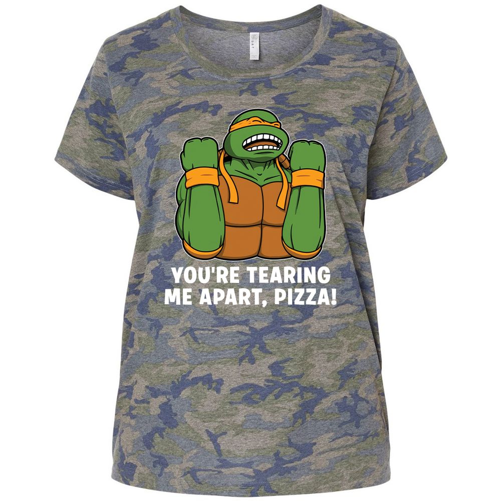 Ladies Curvy Jersey - BMLCK7YS - Vintage Camo - 5