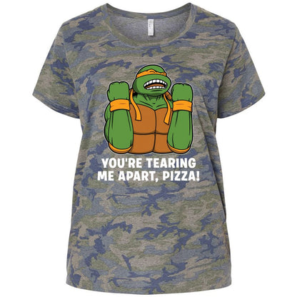 Ladies Curvy Jersey - BMLCK7YS - Vintage Camo - 5