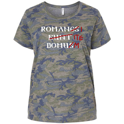 Ladies Curvy Jersey - NZCQRKDY - Vintage Camo - 5