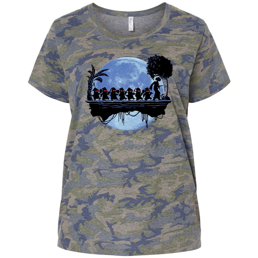 Ladies Curvy Jersey - JL72XJX3 - Vintage Camo - 5