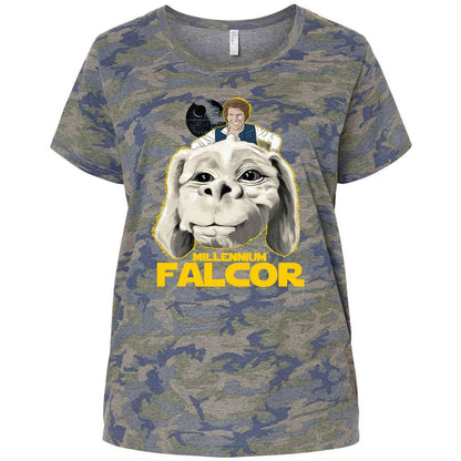 Ladies Curvy Jersey - TTU3N15P - Vintage Camo - 5