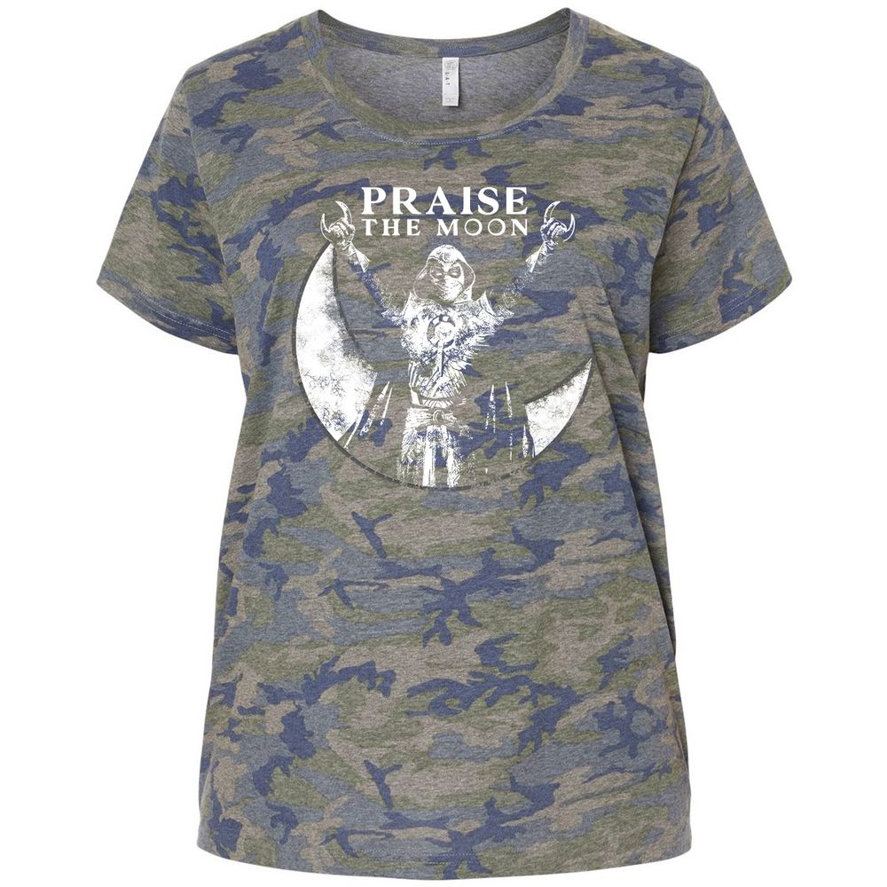 Ladies Curvy Jersey - R42MRVMS - Vintage Camo - 5