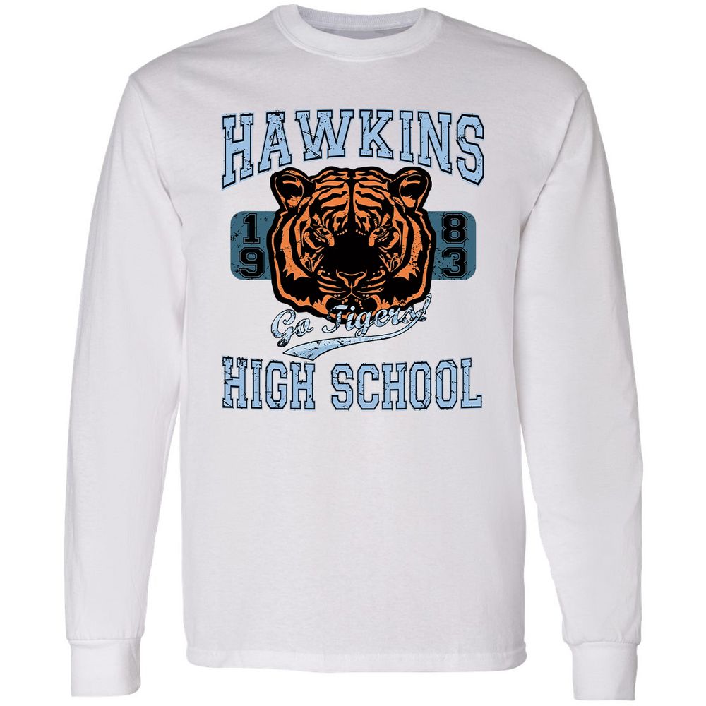 Long Sleeve T-Shirt - 51CY5ZMR - White - 5